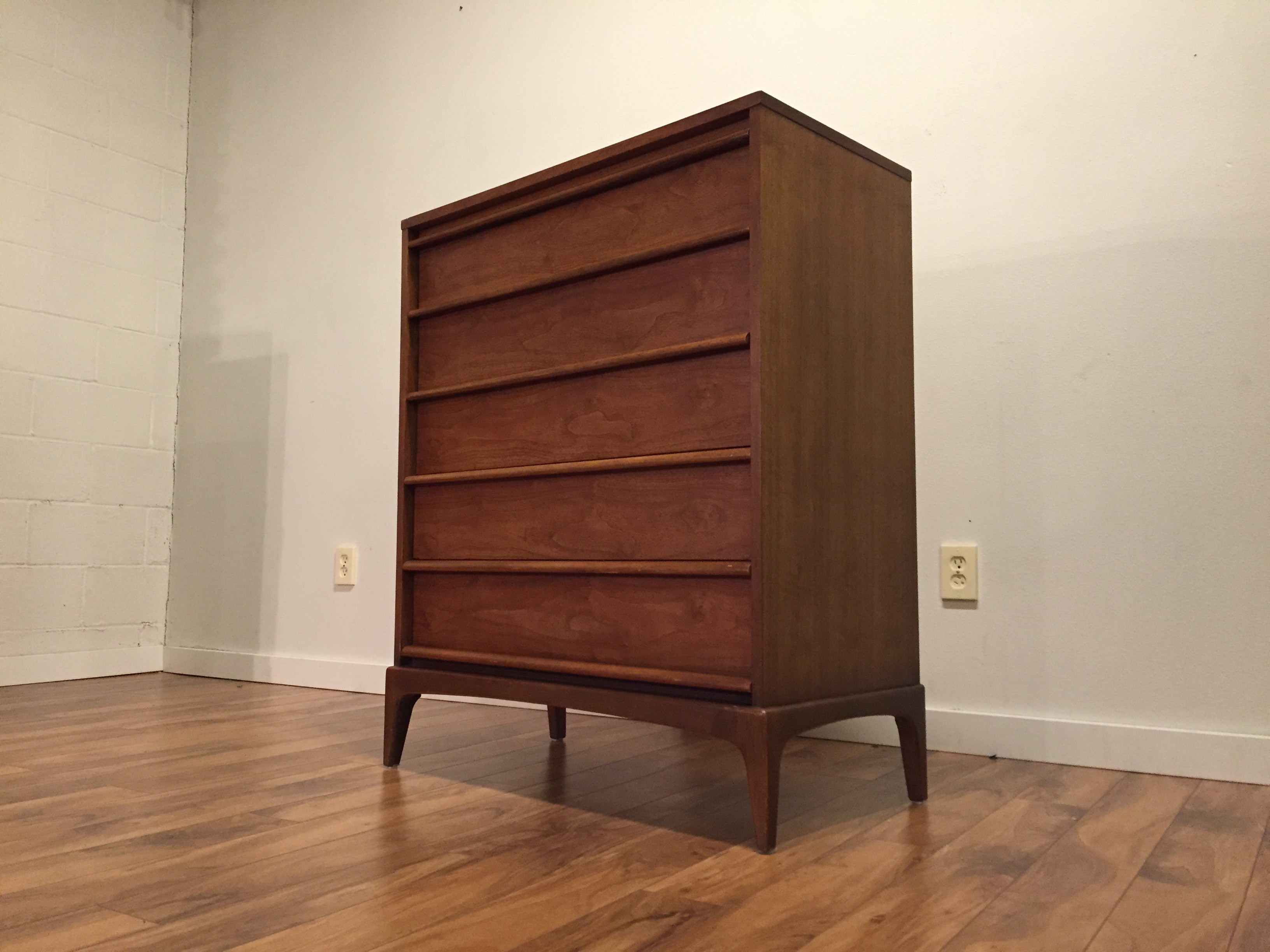 SOLD – Lane Rhythm Mid Century Highboy Dresser