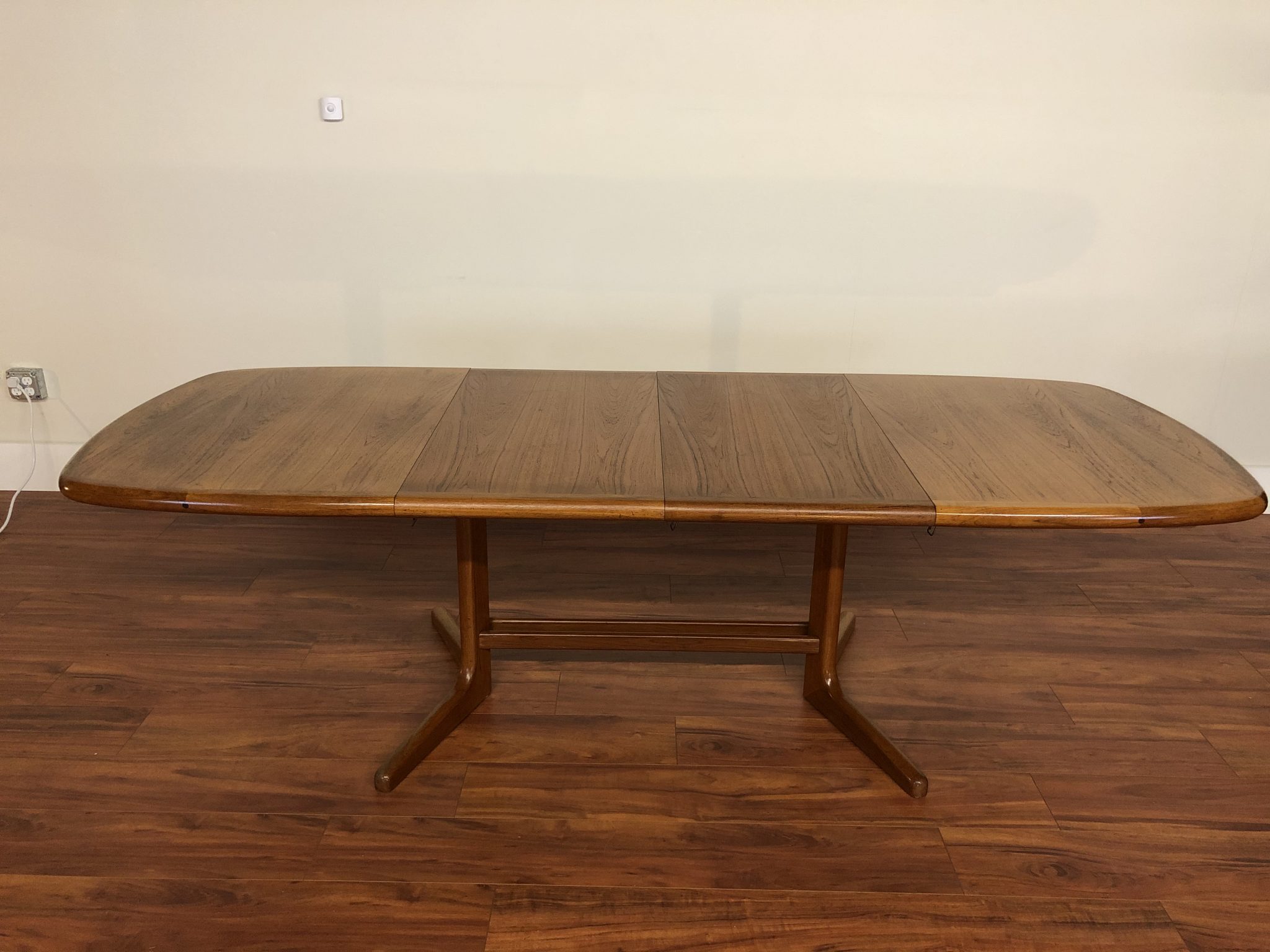 SOLD - D-Scan Oval Teak Dining Table - Modern to Vintage