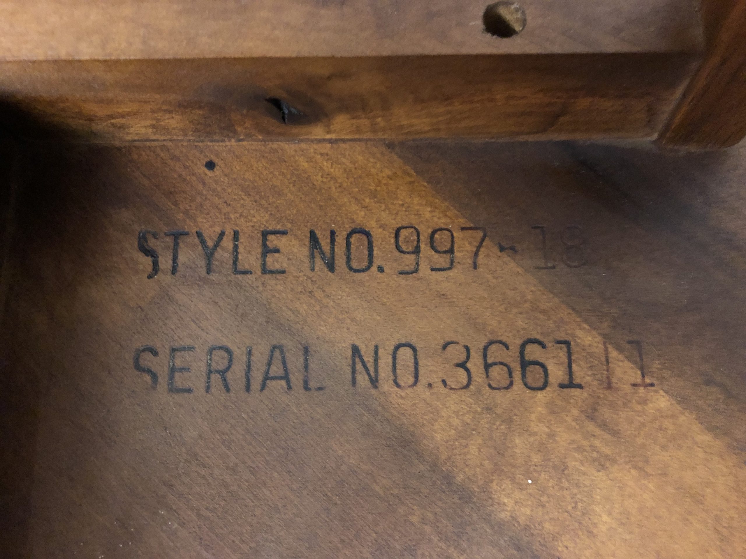 SOLD Pair of Vintage Lane Rhythm Side Tables Modern to Vintage