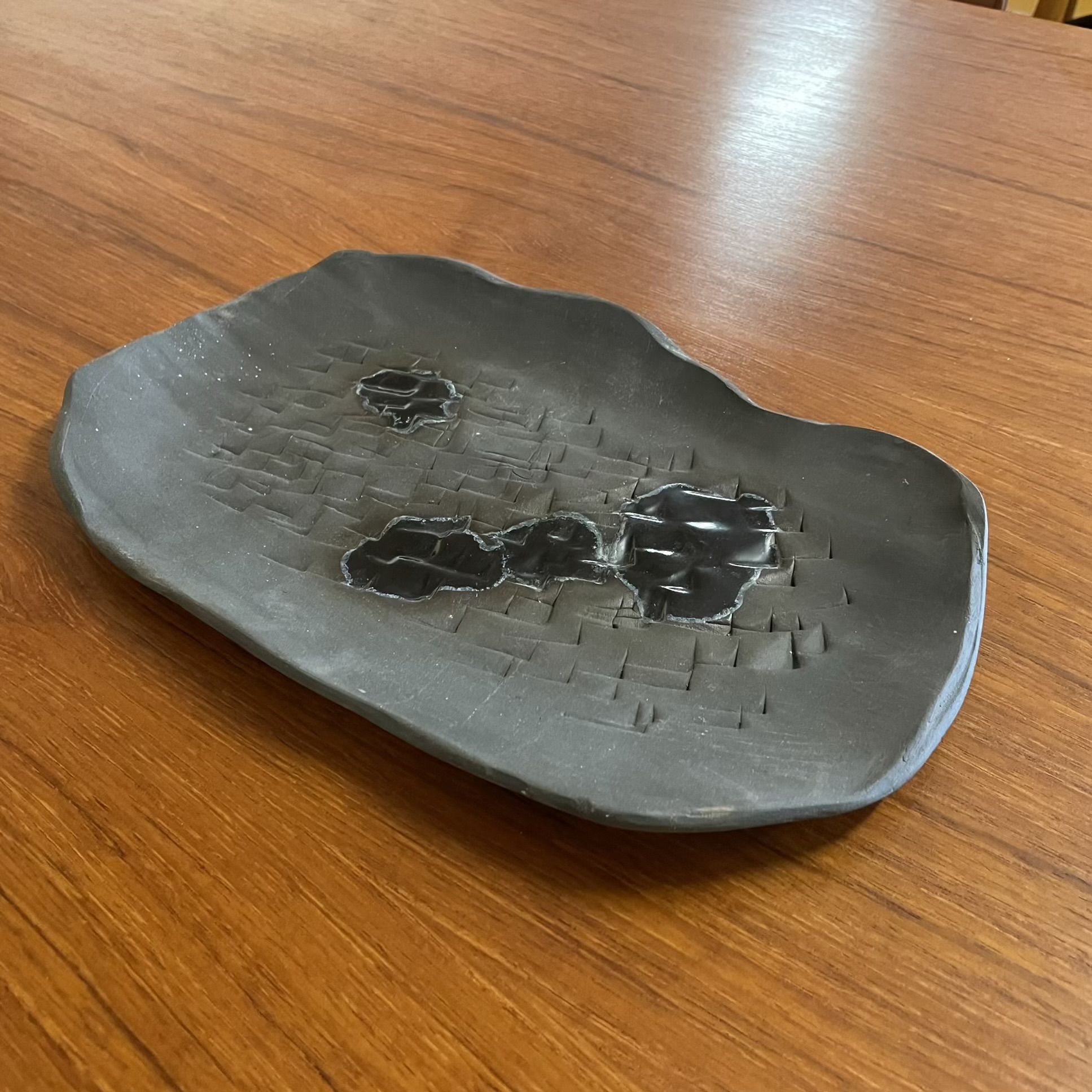 Y Nakashima Handcrafted Studio Pottery Tray – $150