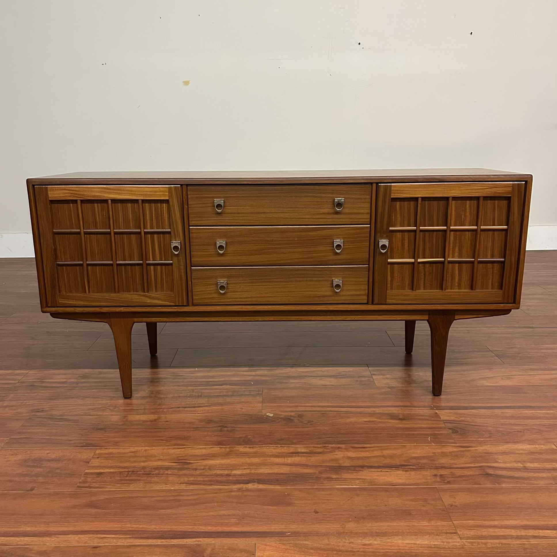 Younger Ltd. Lattice Doors Small Teak Sideboard – $2495