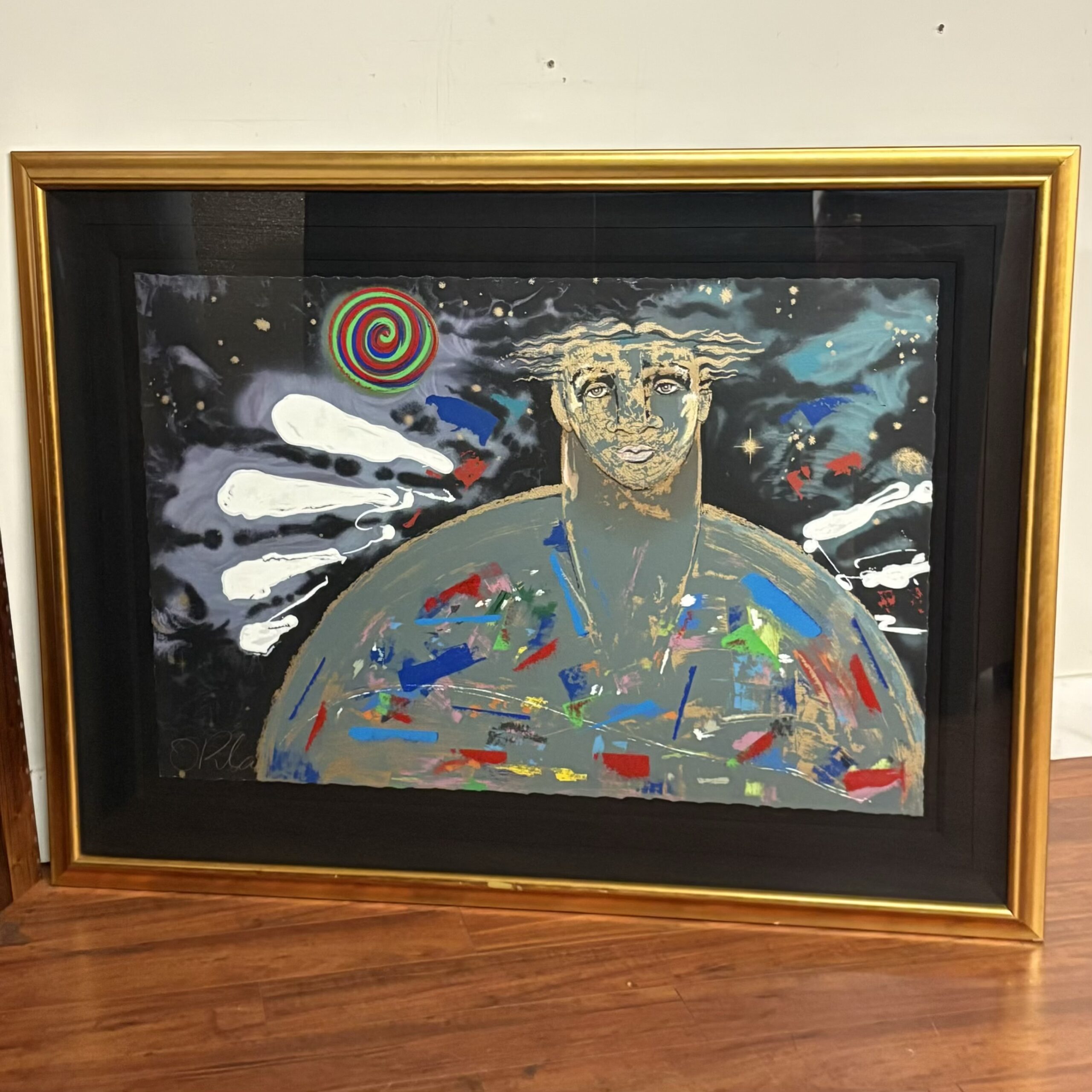 Orlando Agudelo-Botero Large Signed Serigraph – $1750