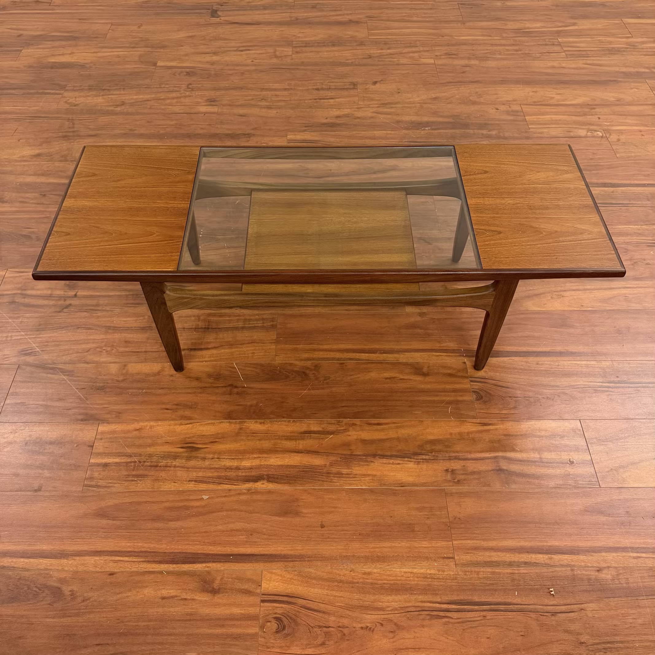 G-Plan Vintage Teak & Glass Coffee Table – $1195