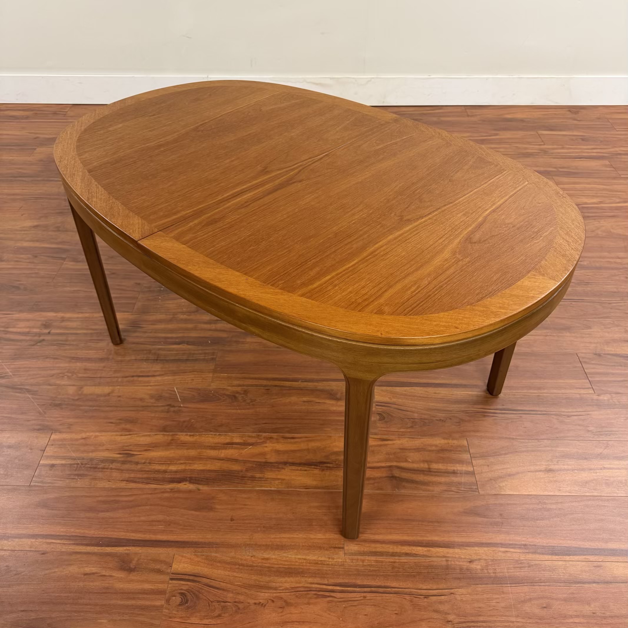 Nathan Vintage Teak Butterfly Leaf Dining Table – $1350
