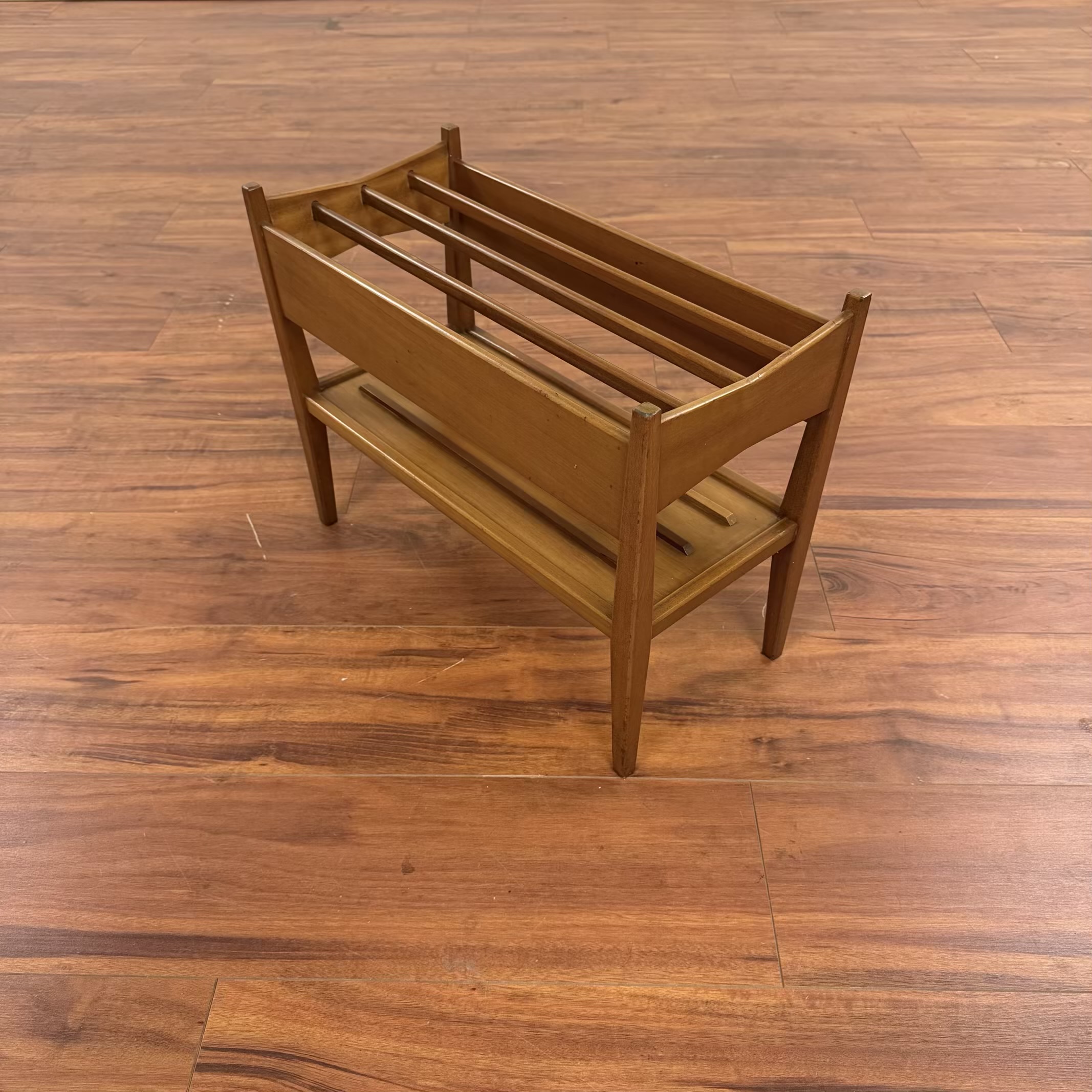 Vintage Mid-Century Magazine Holder – $175